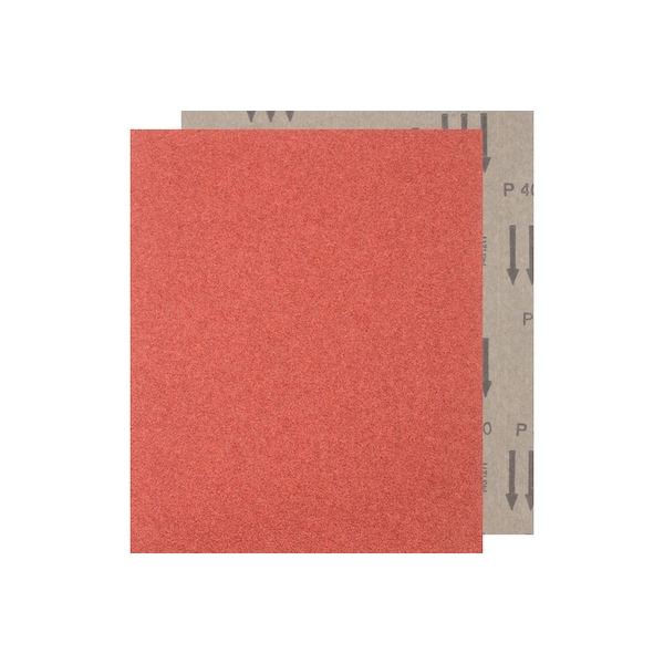 Pferd 9" x 11" Abrasive Sheet - Paper Backed - Aluminum Oxide - 40 Grit 46942 - main